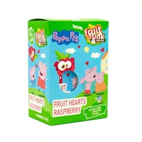 Fruit Funk - Peppa Gris Hallonhjärtan, 5-pack, 80 g