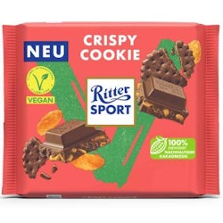 Ritter Sport - Choklad Crispy Cookie, 100 g