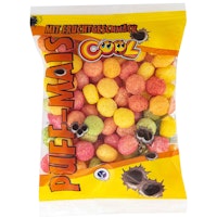 Cool - Puffat Majsgodis med fruktsmak, 22 g