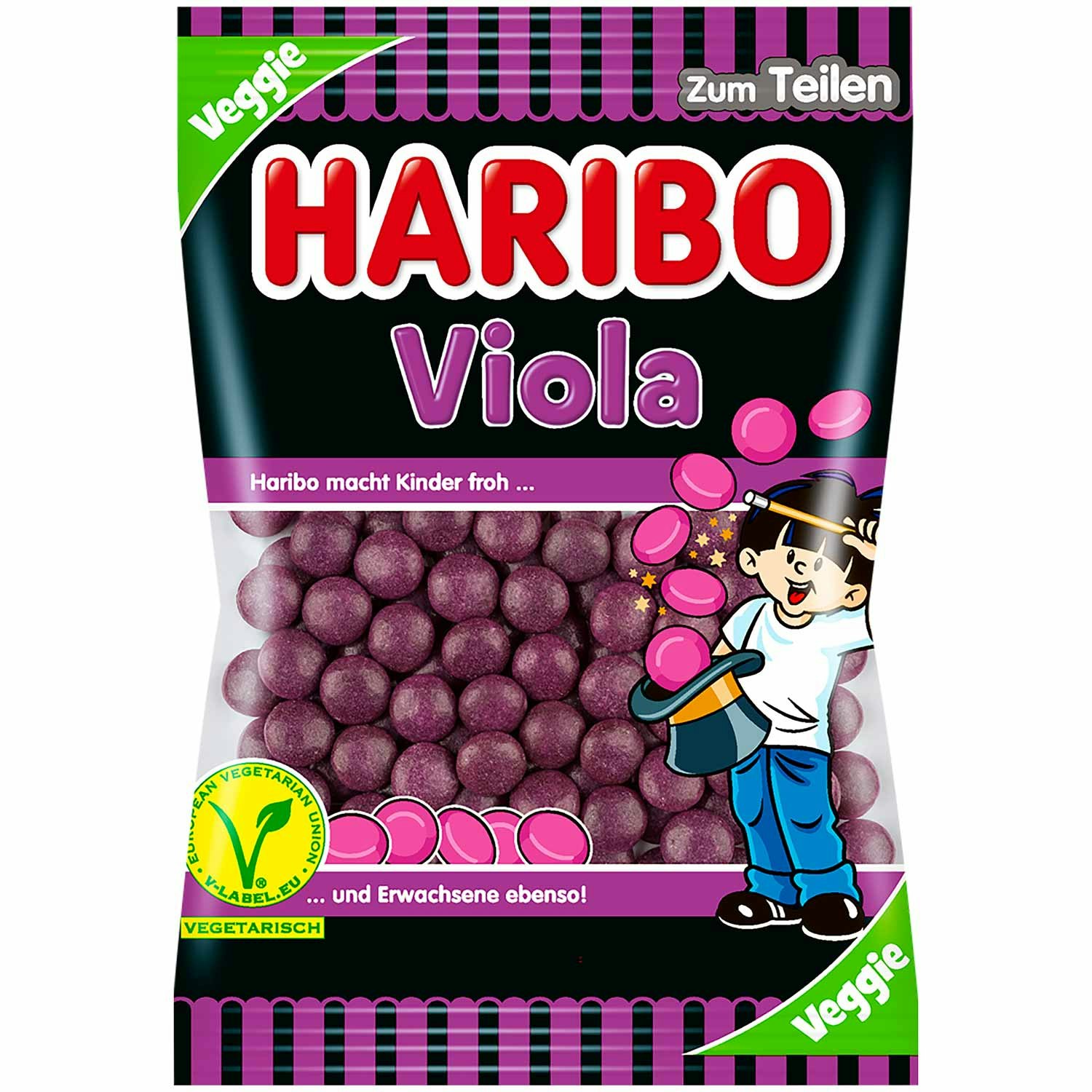 Haribo - Viola, 125 g