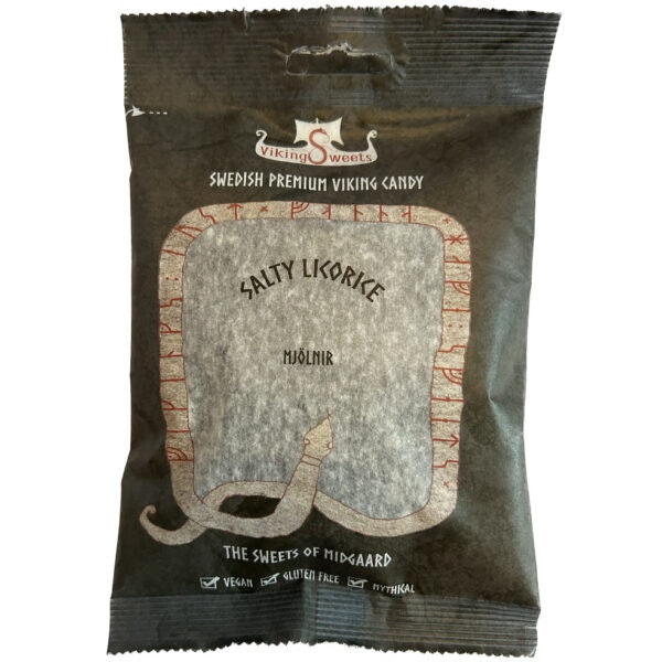 Viking Sweets - Salty Licorice, 120 g