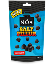 Nóa - Salt Pillur, saltlakrits, 100g