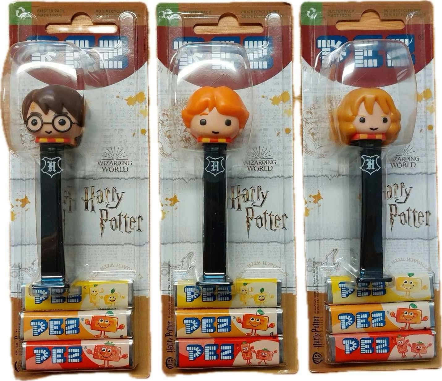 PEZ - 1 Harry Potter Dispenser + 3 refill