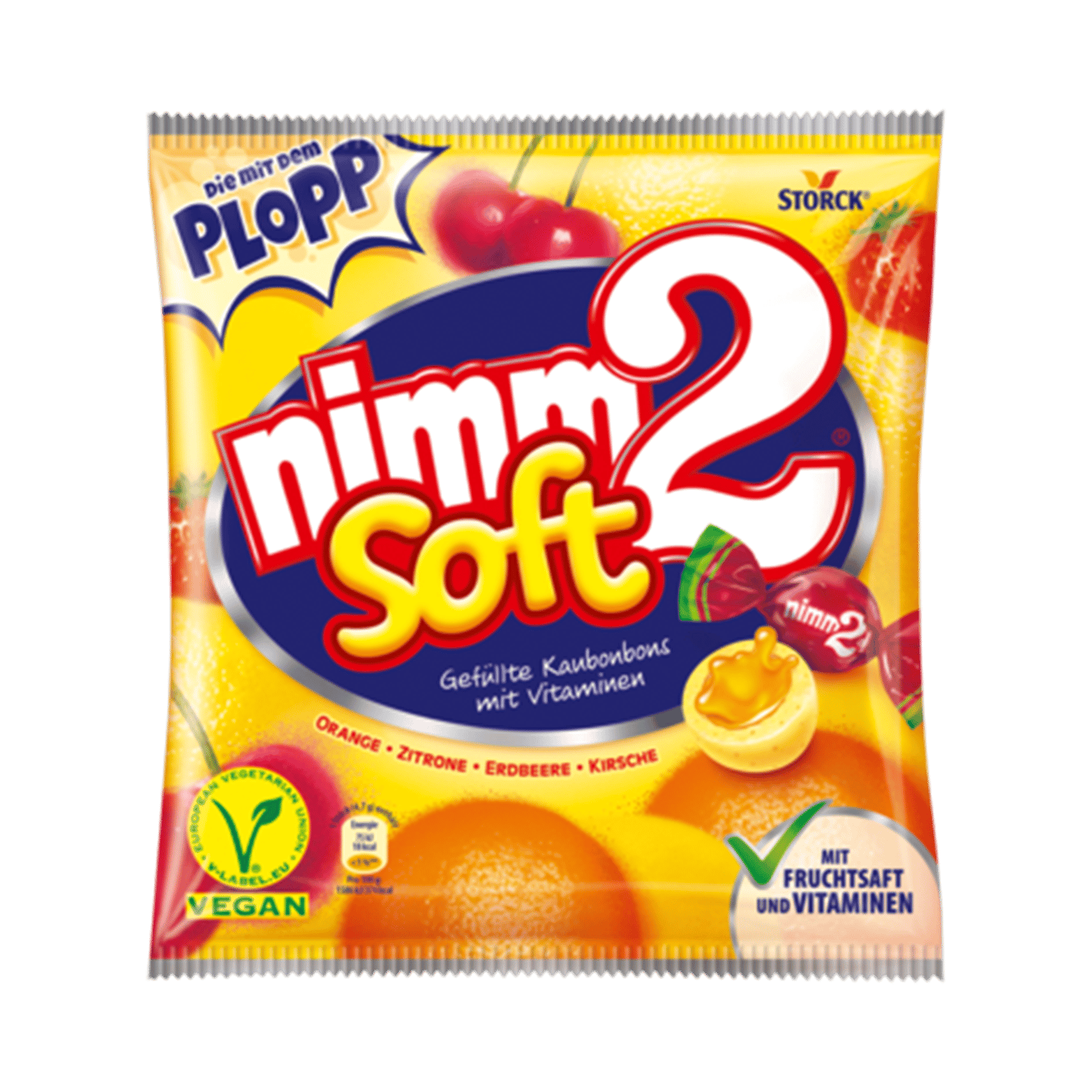 Nimm2 - Soft, fruktjuicekolor, 195 g