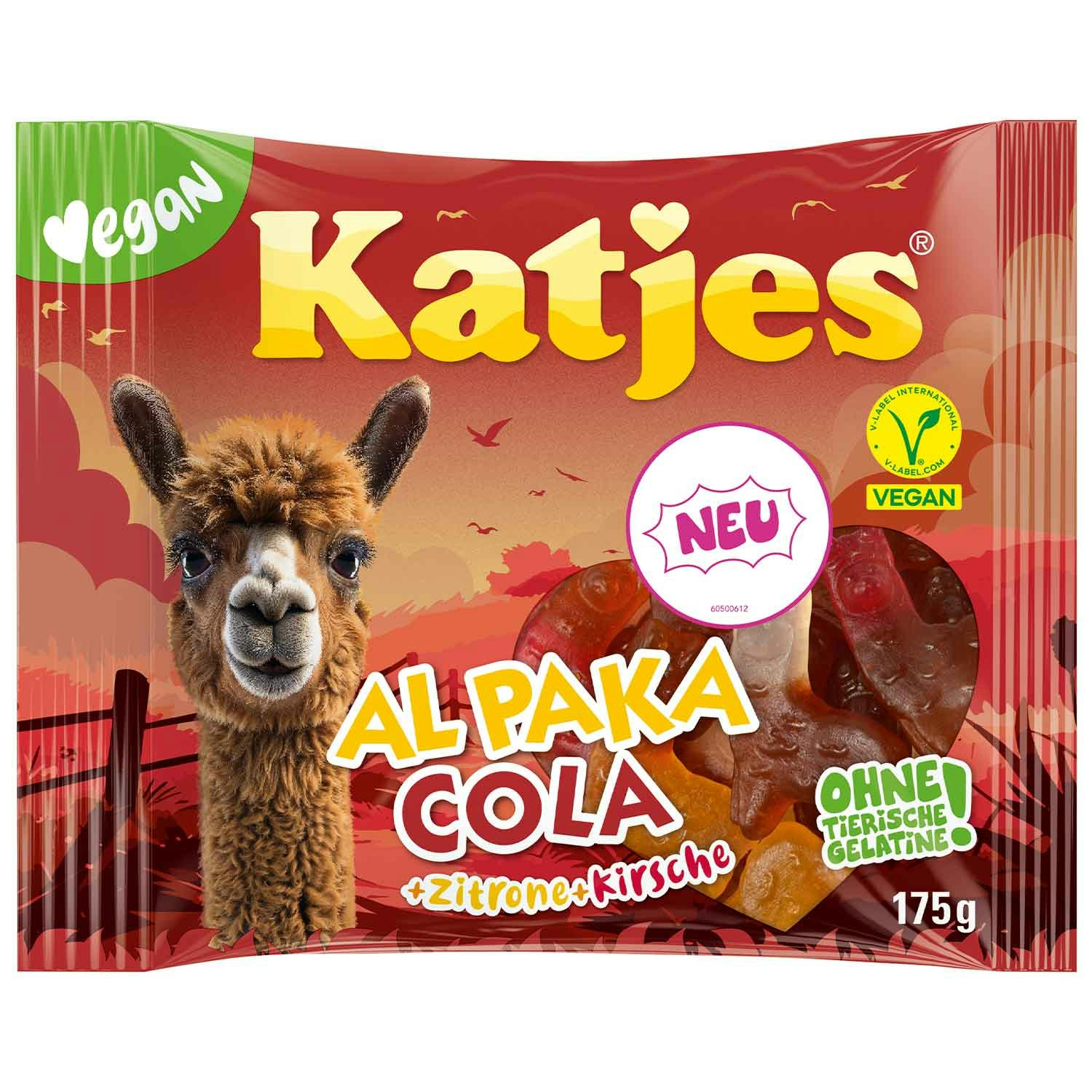 Katjes - Al Paka, vingummi, 175g