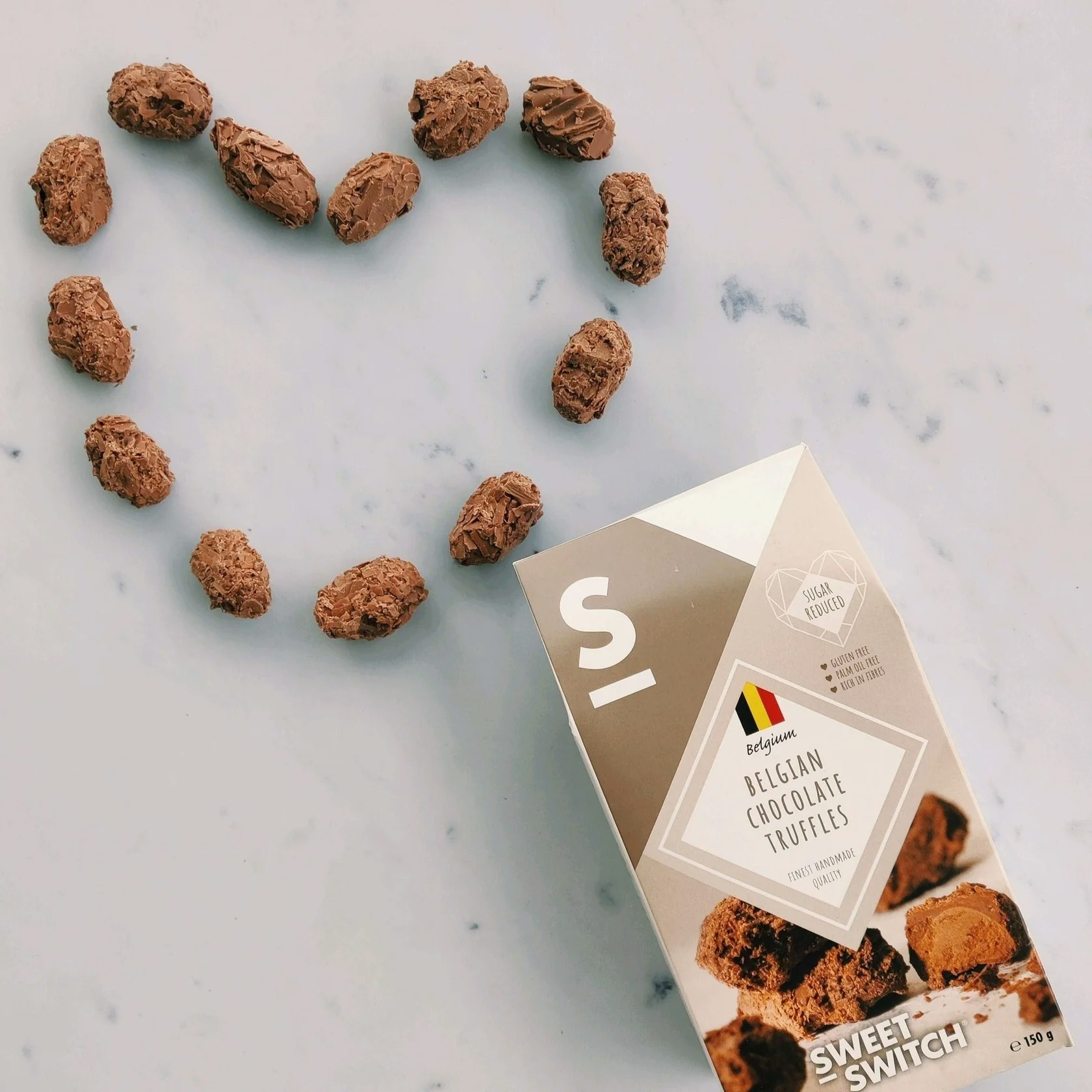 Sweet-Switch - Belgian Chocolate Truffles 35%, chokladtryffel, 150 g