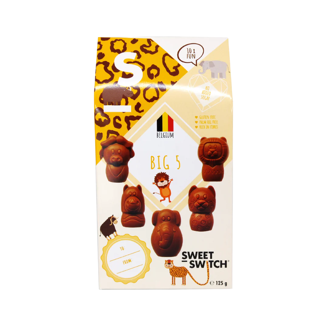 Sweet-Switch - Big 5, chokladpraliner, 125 g