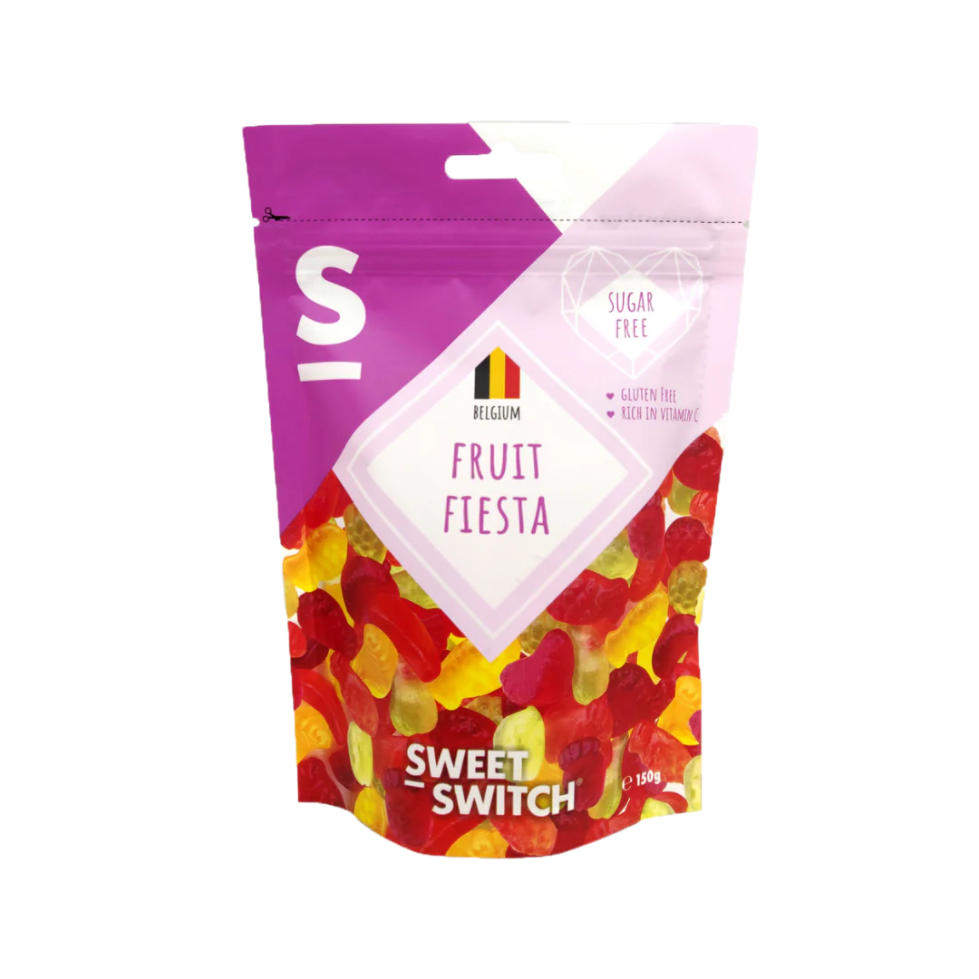 Sweet-Switch -  Fruit Fiesta, fruktgummin, 150 g