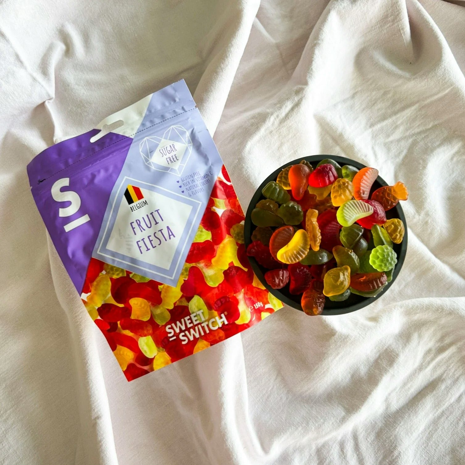 Sweet-Switch -  Fruit Fiesta, fruktgummin, 150 g