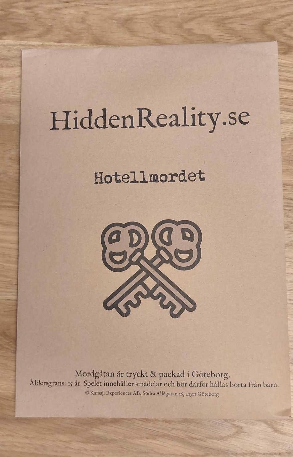 Hidden Reality - Mordgåta: Hotellmordet