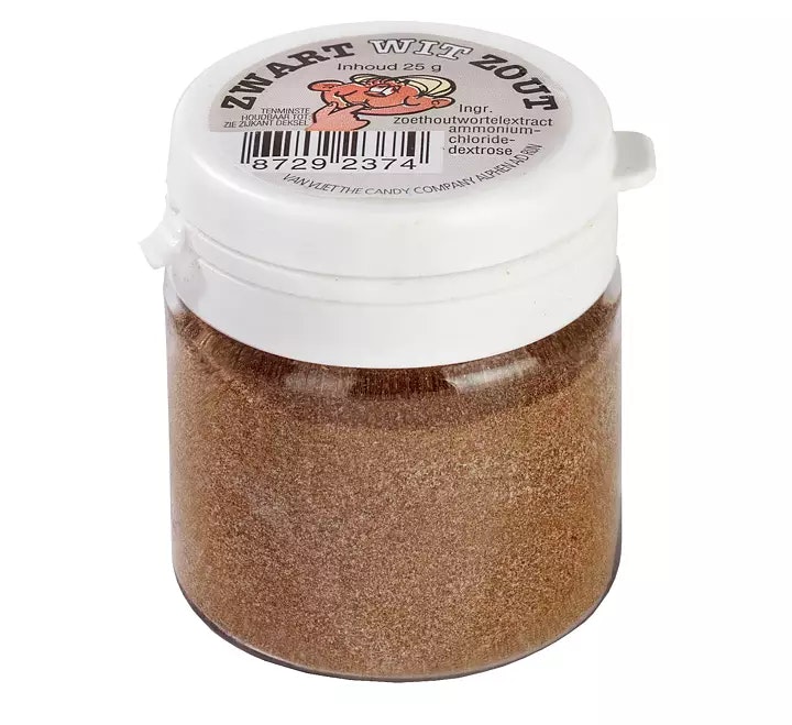 Meenk - Salmiak/lakritspulver, 25 g