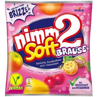 Nimm2 - Soft Brause, kolor, 195g