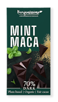 Benjamissimo - Mint Maca, chokladkaka, 60 g