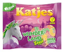 Katjes - Wunderland Sauer, sura fruktgummin, 175 g