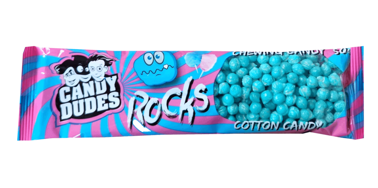 Candy Dudes - Rocks Cotton Candy, 50g