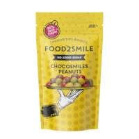 Food2Smile - Chocosmiles Peanut, överdragna jordnötter, 85 g