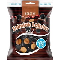 Nordthy - Salmiak Lakrids Mjuka, lakrits, 65 g