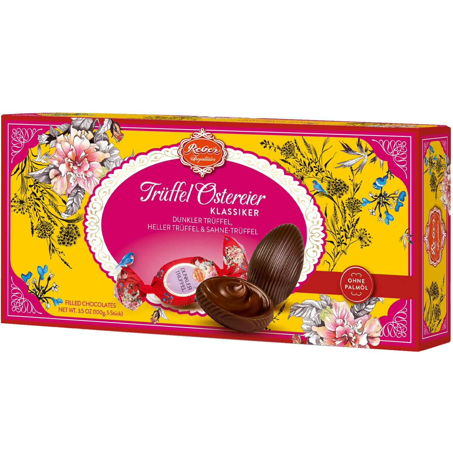 Reber - Tryffelägg Klassiker, fylld choklad, 100 g