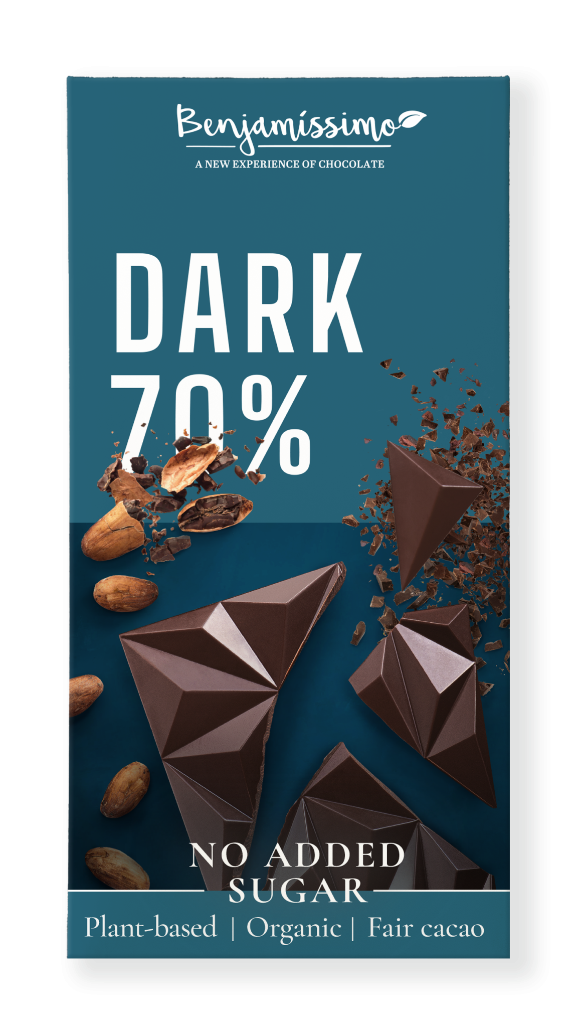 Benjamissimo - Dark 70%, chokladkaka, 70 g