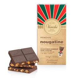 Venchi - Piemonte Nougatine, chokladkaka,100g