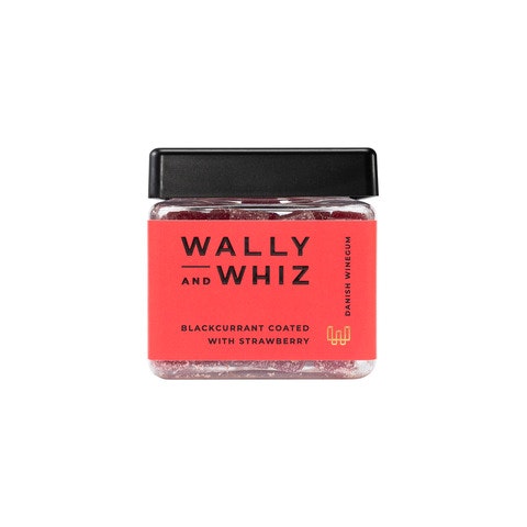 Wally And Whiz – Svartvinbär & Jordgubb, vingummin, 140g