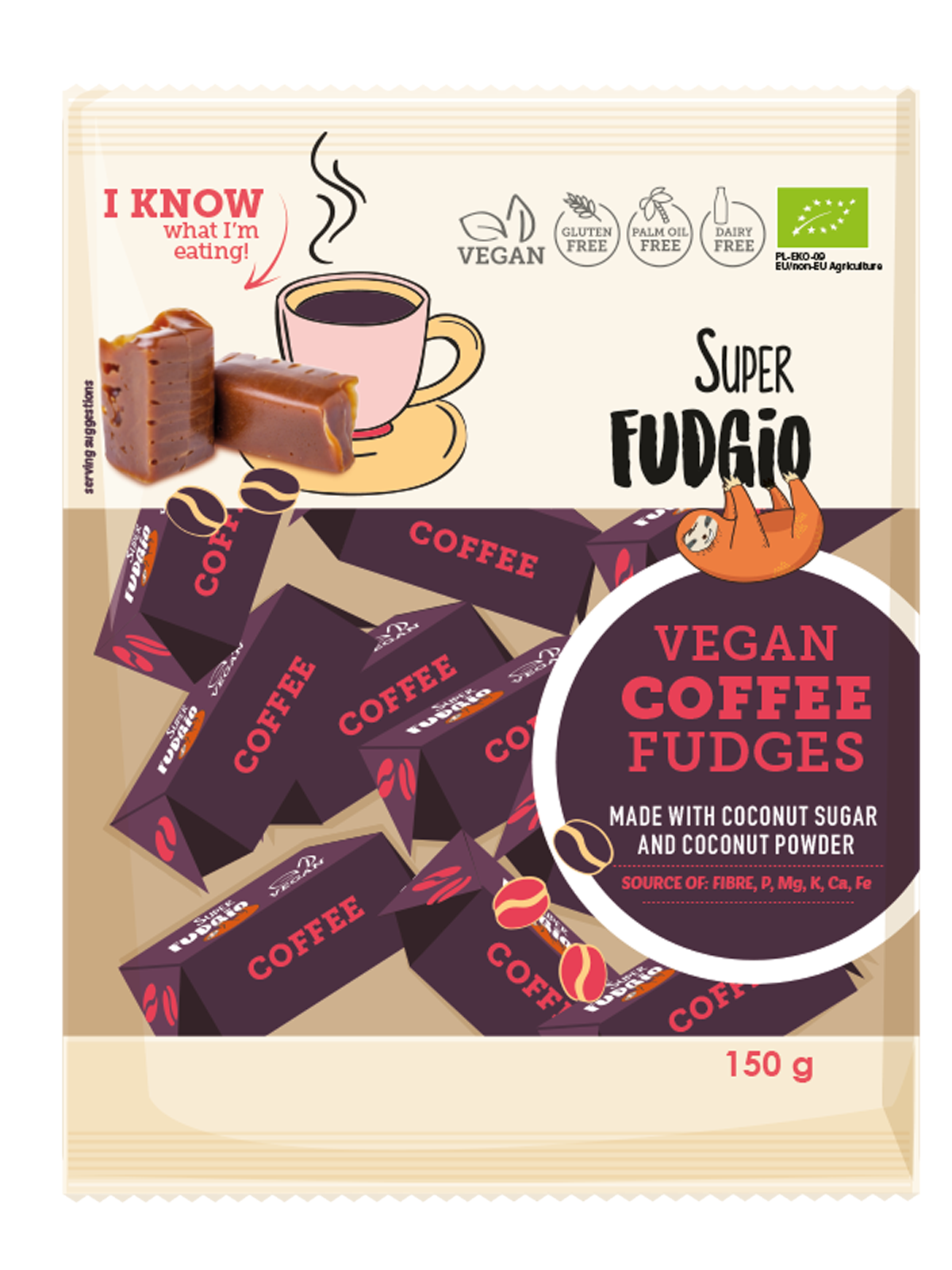 Super Fudgio - Kaffe,  150g