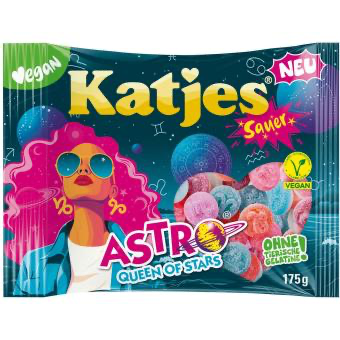 Katjes - Astro Queen of Stars, 175g