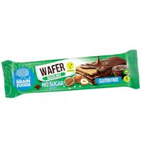 Brain Foods - Hazelnut Wafer, 40 g