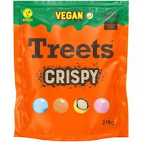 Treets - Crispy, överdragna risbollar, 215g