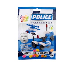 Sweet 'n Fun - Police, leksak + gelébönor, 5 g