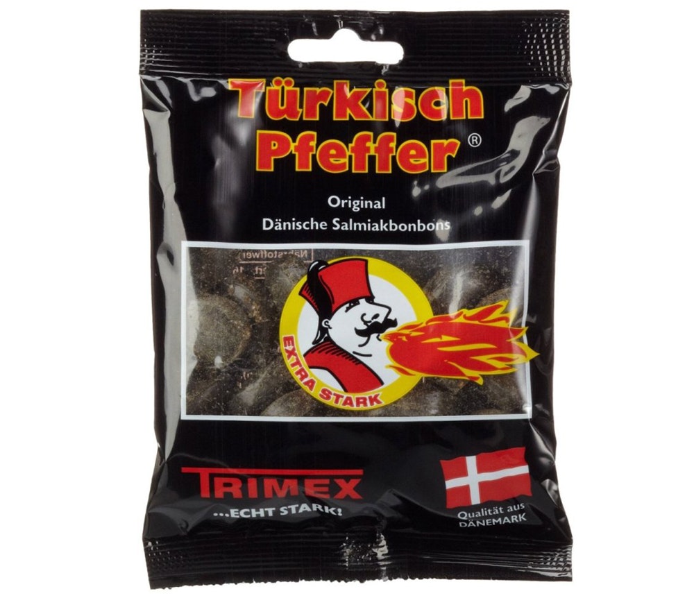 Trimex - Türkisch Pfeffer, hårda lakritskarameller, 100 g