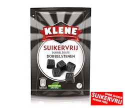KAMPANJ! Klene - DZ Dobbelstenen/DZ Tärningar, saltlakrits, 110 g