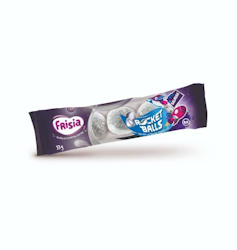 Frisia - Rocket Balls Salmiak, kolor, 5-pack, 33 g