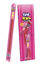 Fini - XXL KM Fizzy Strawberry, sur fruktgummirem, 30 g