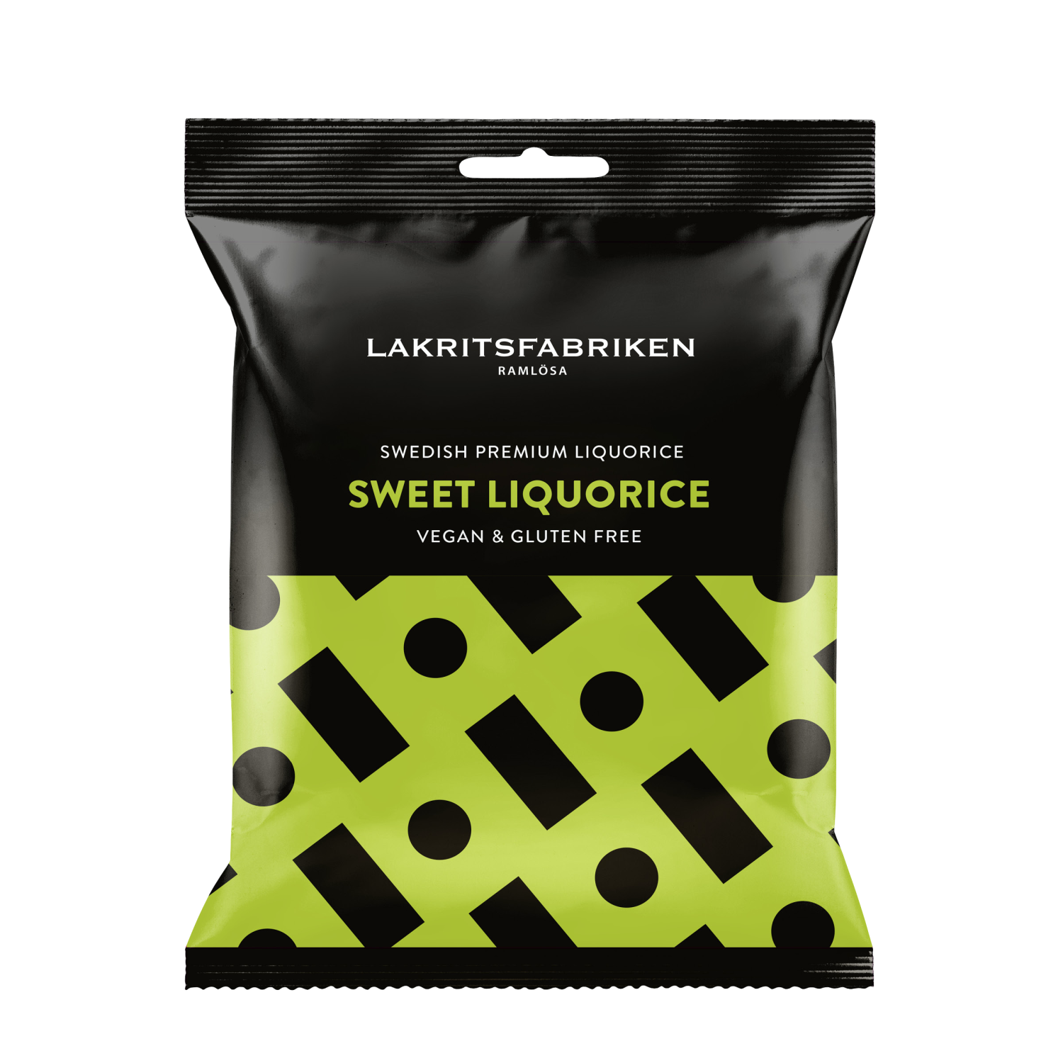 Lakritsfabriken - Sweet Liquorice, sötlakrits, 100g