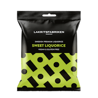 Lakritsfabriken - Sweet Liquorice, sötlakrits, 100g