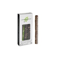 Lakritsfabriken - Liquorice Sticks Dark Chocolate & Gold Frosted, chokladdoppad saltlakrits, 45g