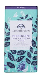 Summerdown - Peppermint Dark Chocolate Crisp, chokladkaka, 100g