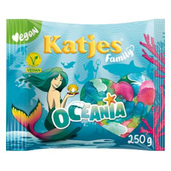Katjes - Oceania, fruktgummi, 250g