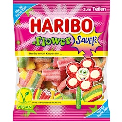 Haribo - Flower Sauer, sura fruktgummin, 160g