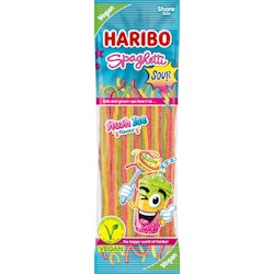 Haribo - Spaghetti Slush Ice Sour, sura fruktgummisnören, 200g
