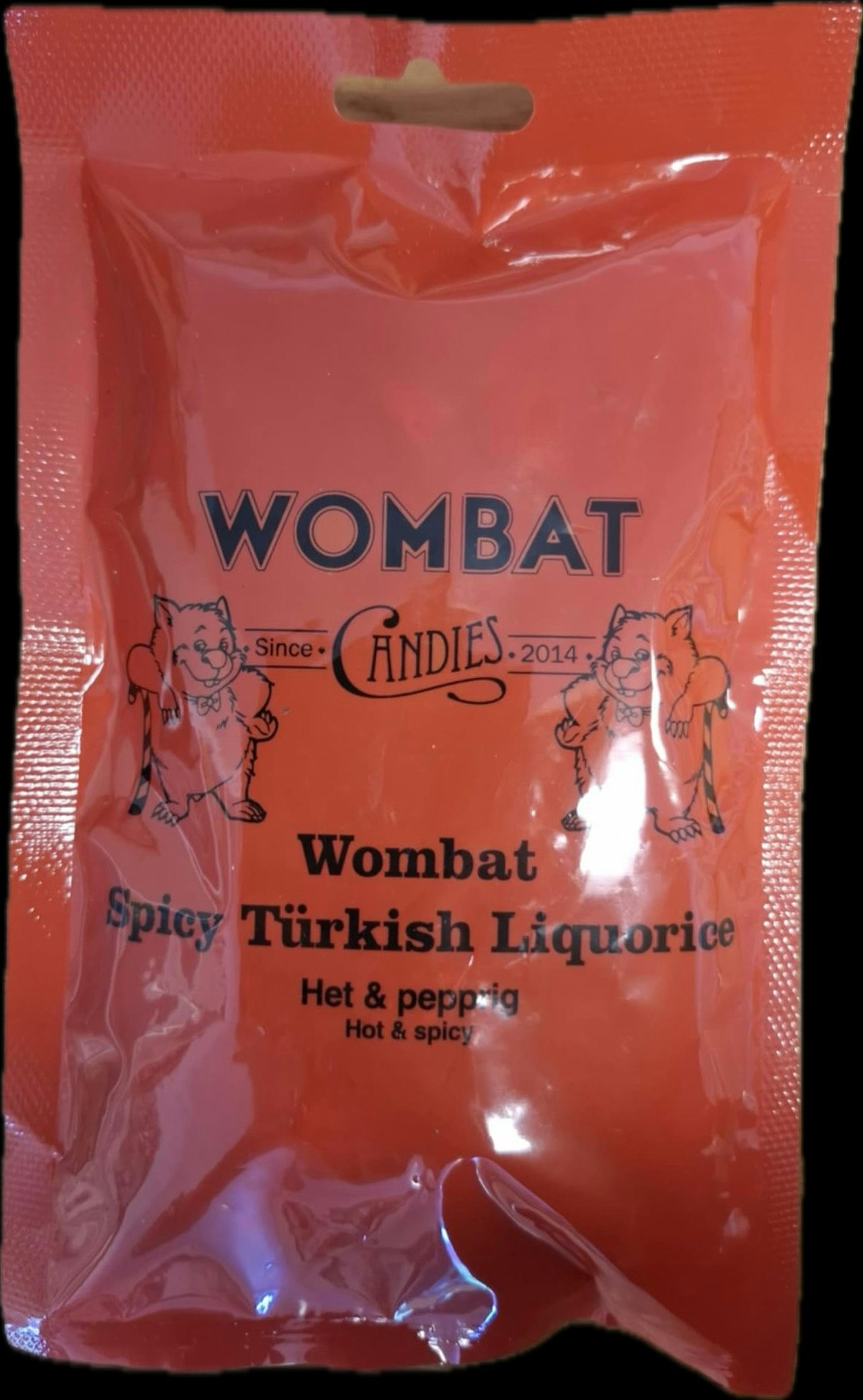 Wombat - Spicy Türkish, saltlakrits, 150g