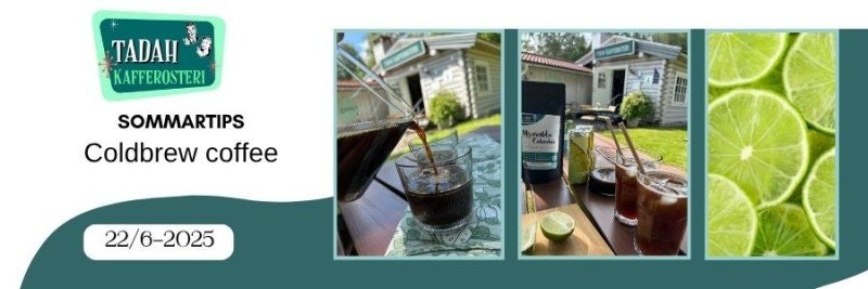 22/6-2025 Cold Brew – kalt gebrühter Kaffee mit Sommerfeeling