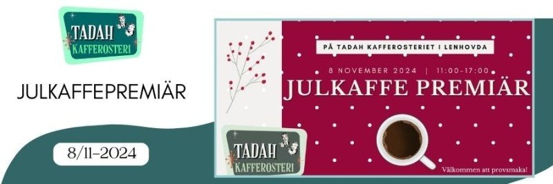 8/11-2024 Julkaffepremiär
