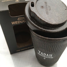 Weducer – take away-mugg av kaffesump