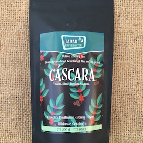 Cascara-Tee aus getrockneten Kaffeekirschen