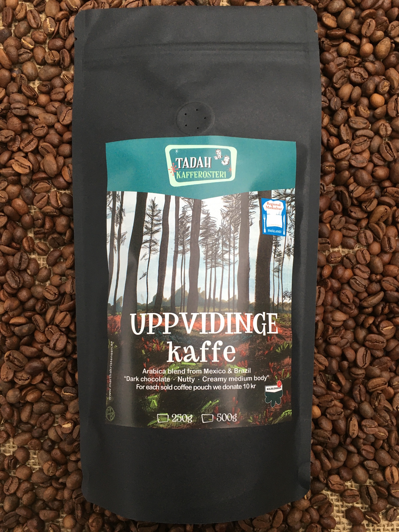"Uppvidinge kaffe" | coffee blend