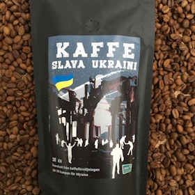 "Sweden Stands with Ukraine"-kaffe