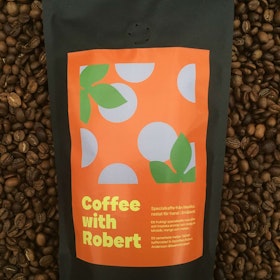 "Coffee with Robert"-coffee