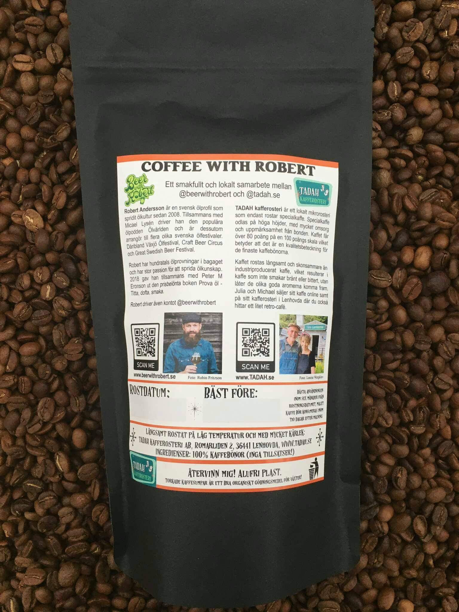 "Coffee with Robert"-coffee
